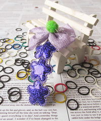 韩国花朵蝴蝶结头花——义乌厂家直销的时尚小礼品